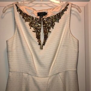 Ted Baker dress - size 3. Embellished neckline